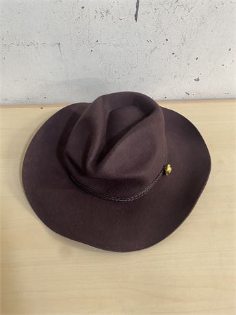 Brown Felt Hat