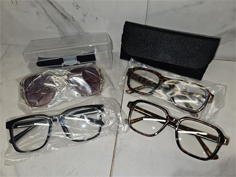 Lot of Glasses and Boxed Item