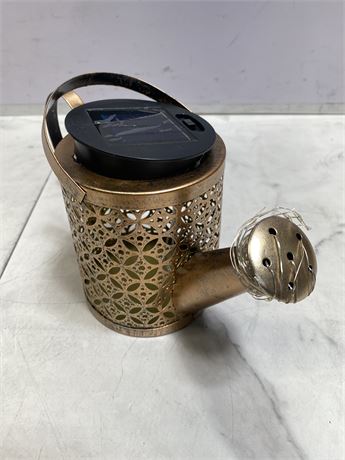 Solar Watering Can Lantern