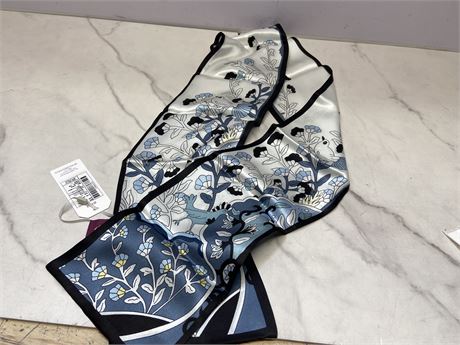 Floral Silk Scarf