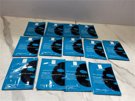 Lot of 13 La Roche-Posay Masks