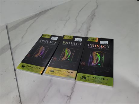 Lot of 3 Privacy Screen Protectors