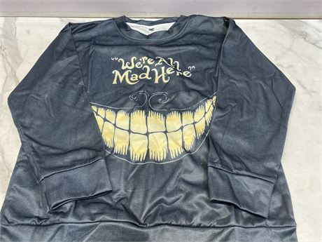 (Large)We're All Mad Here Sweatshirt
