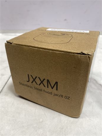 JXXM Stainless Steel Food Jar