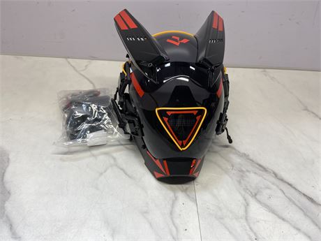 Motorcycle Helmet with Accessories