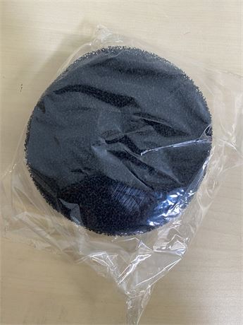 Round Black Scrubber Pad