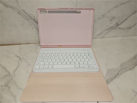 Pink 19" Tablet Keyboard Case