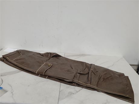 (32) Brown Leather Pants