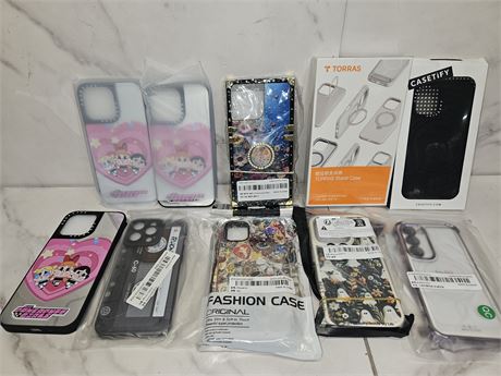 Lot of 10 Phone Cases