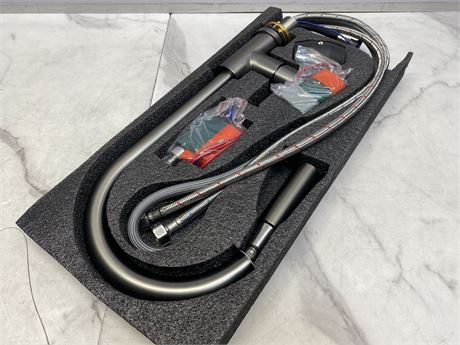 Matte Black Kitchen Faucet