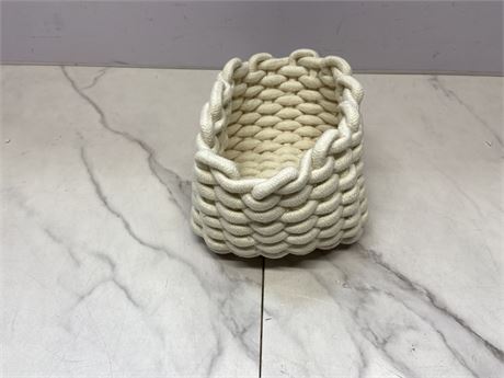 Woven Rope Basket