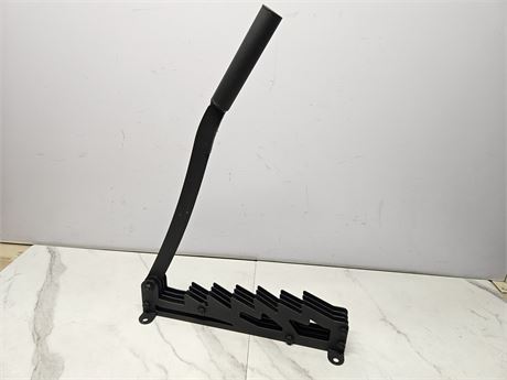 Black Metal Tire Step