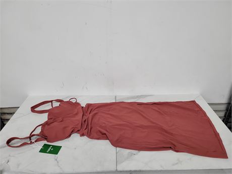 (M) Halara Red Dress
