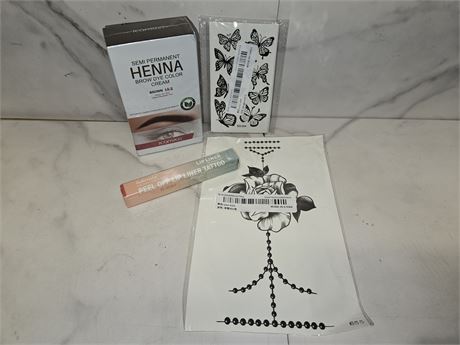 Cosmetic and Tattoo Lot