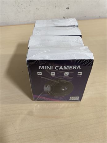 Lot of 4 Mini Cameras