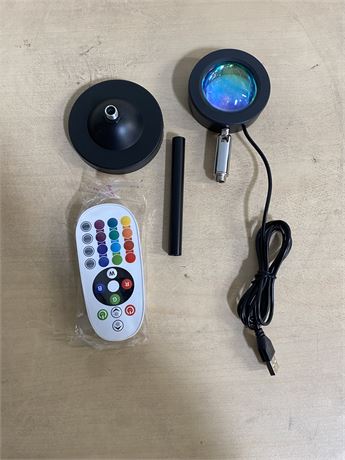 Sunset Projection Lamp with Remote