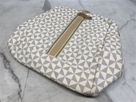 Geometric Patterned Backpack