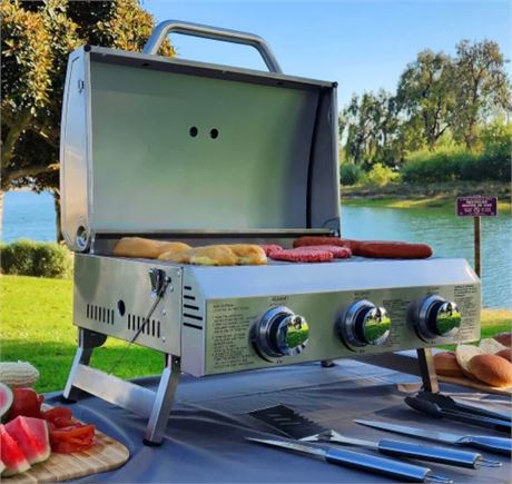 *NXR 3-Burner Portable Gas Grill