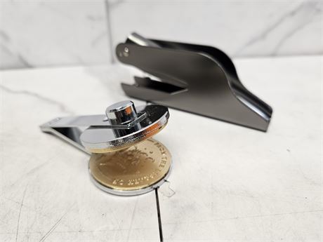 Coin Crimper and Stapler Set