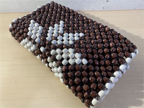 Wooden Beaded Seat Cushion