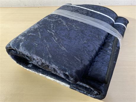 Black Velvet Fabric Roll