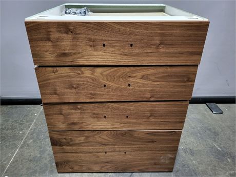 4 Drawer Base Cabinet - Walnut