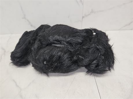 Black Furry Spider Battery Operated Toy