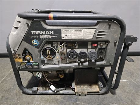 *Firman Tri Fuel Generator