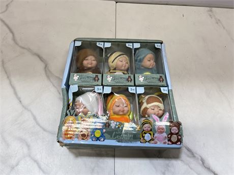 Set of 6 Lovely Dolls