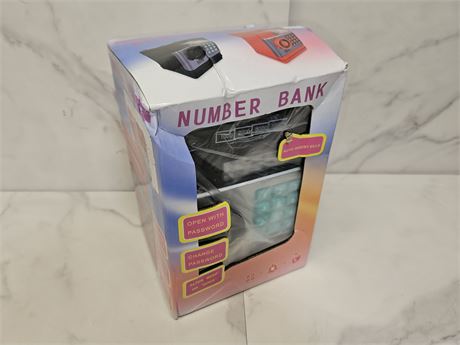 Number Bank Toy Safe