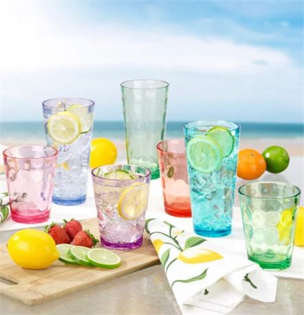 Tritan Drinkware 12-piece Set