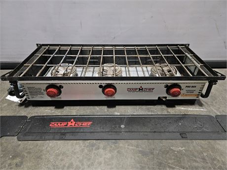 *Camp Chef Tundra 3 Burner Stove with Griddle