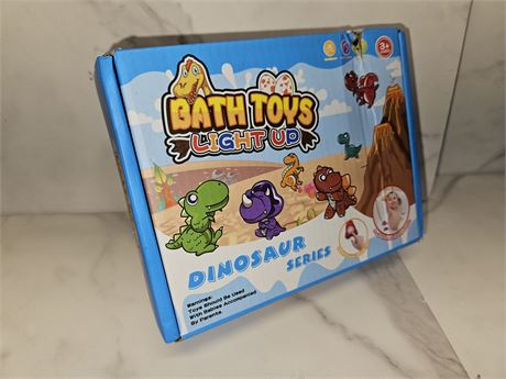 Bath Toys Light Up Dinosaur Series