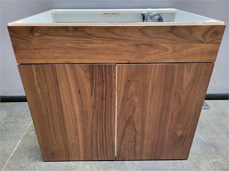 2 Door Sink Base Cabinet - Walnut