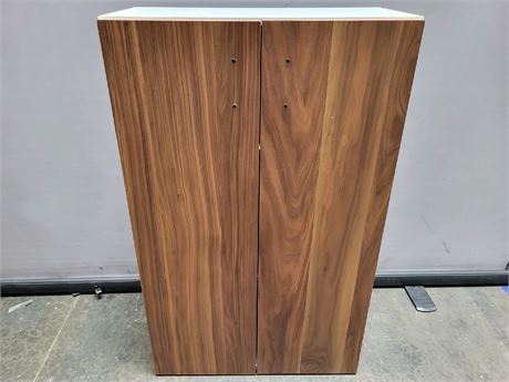 2 Door Wall Cabinet - Walnut