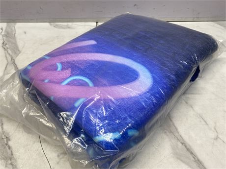 Blue and Purple Blanket