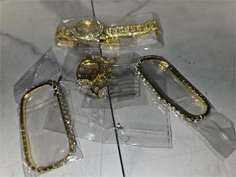 Faux Gold Jewelry Lot