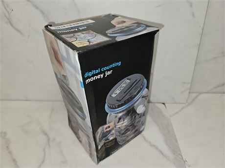 Digital Counting Money Jar