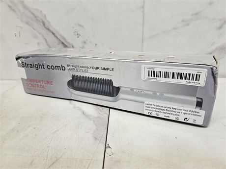 Straight Comb Hair Straightener