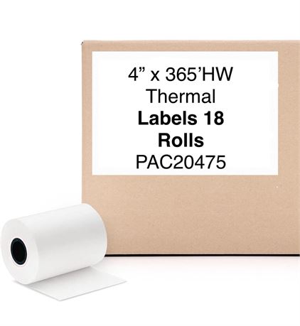 4�x365HW Thermal 18 rolls