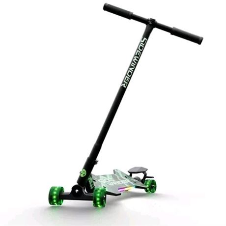 Melo SideWinder Kick Scooter - Green:
