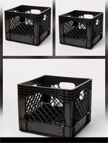 3PK- 16qt Heavy Duty Stackable Storage