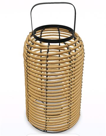 Threshold 16" Rattan Battery LED