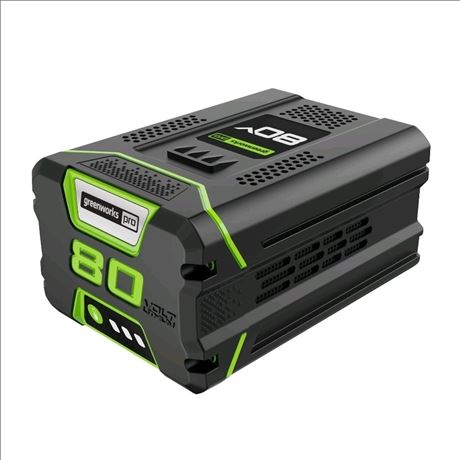 *Greenworks PRO 80V 2.5Ah Lithium-Ion