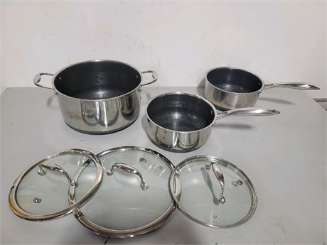 Hybrid Pot Set with Lids, 6pc
