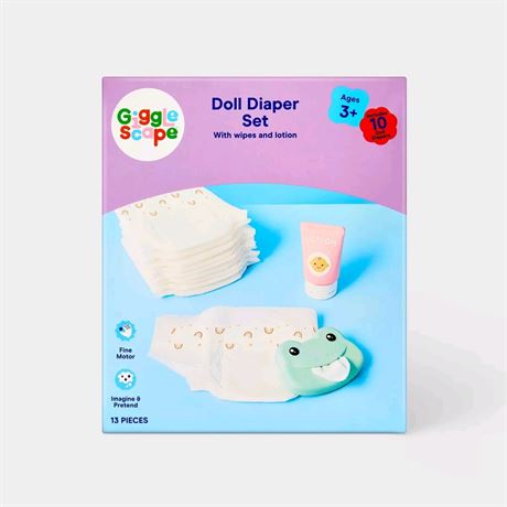 Doll Diaper Set - Gigglescape�