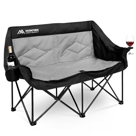 Huskfirm 2 Person Camping Chair Oversized Loveseat