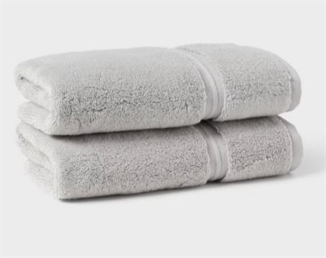 Threshold Spa Plush 2pk Hand Towels