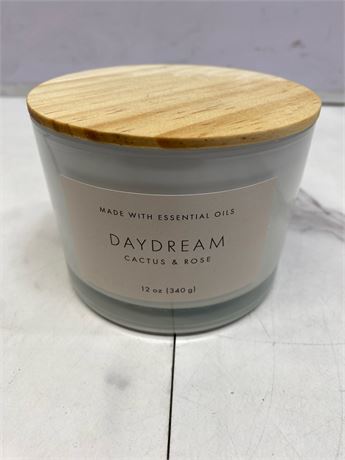 Daydream Cactus and Rose Candle
