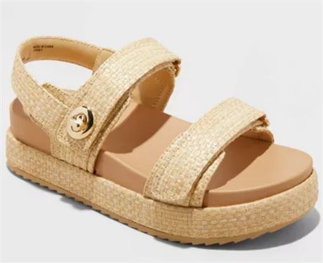(Size6.5) Women's Tanner Double Band Sandals